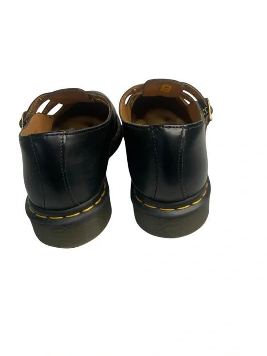 Dr. Martens Black Leather Mary Jane Flats size 10 Women’s - Picture 6 of 7